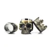 Skull Grinders metallo Fumo smerigliatrici 3 strati fumatori smerigliatrice mano del cranio Muller fumatori 150pcs Accessori CCA12505