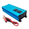 5000 6000WATT 4USB Portable Auto Power Inverter DC 12V24V su AC 220V230V240 V Convertitore Adattatore Caricatore Voltmetro U4168487