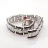 1pcs Fashion Energy Armband Bangle för magnetisk Titanium Alloy Magnetisk Energy Germanium Armband Smycken Gift