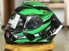 Full Face Shoei X14 Kawasa Kki Green Motorcykel Hjälm Anti-dimma Visor Man Ridbil Motocross Racing Motorbike Hjälm-Not-Original-Hjälm