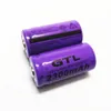 cr123 gtl 16340 2300mah 3 7v bateria de lítio recarregável lanterna caneta laser bateria