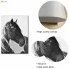 Modern Black and White Posters and Prints Horse Wall Art Canvas Painting Wall Pictures for Living Room Nordic Decoration Home12150219