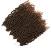 24 racines 18 pouces pré-bouclées Crochet bombe printemps cheveux moelleux synthétique Preed Passion Crochet tresses 1B Ombre cheveux 1966138