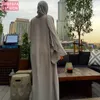 Abaya Femme Kimono Kaftan Robe Dubai Islam Muzułmańska Hidżab Dress Abayas Caftan Marocain Katar Oman Turcja Elbise Ramadan Clothing1
