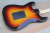 Factory Custom Tobacco Sunburst E-Gitarre mit Palisandergriffbrett, schwarzem Schlagbrett, goldener Hardware, 21 Bünden, kann individuell angepasst werden