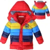 الأطفال جاكيتات الأولاد الشتاء الشتاء أسفل معطف 2020 طفل الشتاء معطف الأطفال دافئة معطف غطاء محرك السيارة لمدة 2-7 سنوات ملابس الأطفال L1889