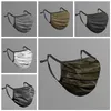 Camouflage Face Mask Fashion Breathable Dust-proof Washable Reusable Quick Dry Masks Unisex Mesh Cycling Mask CCA12463 120pcs