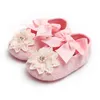 Stivaletti da ballerina per feste Battesimo Battesimo Bambini Ragazze Mocassini per bambini Scarpe per bambino Set Scarpe da bambina con strass First Walker