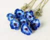 10pcs touch real touch pu anemone reas