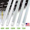 240CM T8 LED Bulbs 60W 72W 120W V Shaped LED Tube 4ft 8ft 8 ft Integrated LED Tube Light Replacement Fluorescent Lamp AC85-265V