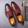 Elbise Ayakkabı Düz Hakiki Deri Oxford Erkek Yürüyüş Daireler Düğün Ofis Loafer'lar Ayakkabı 38-48 Artı Boyutu