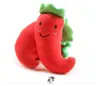 Chili Pepper Plush Bite-resistant Toys Pet Puppy Cat Vocal Tooth Cleaning Toys Dogs Chewing Training Toy Teddy Husky Tools