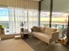 Oturma Odası Dekorasyonu için Beyaz Tül Perde Modern Şifon Katı Sheer Vual Mutfak Perde El Penceresi Tulle2481870