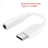 USB-C 3.1 Tip C'ye 3.5mm Ses USB C Headset Jack Adaptörü Kablosu Samsung Galaxy Not 10 için
