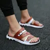 Classic Mens Sandals Summer non-slip Male wear-resisting Sandals Soft Comfortable Male Outdoor Slippers Slip-ON Man