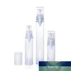 10 ml COME Bottiglie Airless in plastica Dispenser per lozione Contenitori Formato da viaggio Bottiglia riutilizzabile Test fai-da-te Dispenser cosmetico