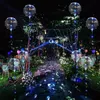 LED Balloon Transparent Lighting BOBO Ball Balloons Light with 70cm Pole LED String Light Xmas Wedding Party Decoration