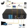 Videoüberwachungssystem CCTV-Überwachungskamera-Video-Recorder 4CH DVR AHD Outdoor-Kit-Kamera 720P 1080N HD Nachtsicht 2MP Set1