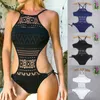 2020 Novas Mulheres Sexy Mulheres One-peça Swimsuit Summer Swimwear Beachwear Push-up Monokini Bikini BANHO