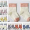 Kids Sock Floor Niepkiły przeciwpoślizgowe skarpetki Dziecko Winter Mięć krótkie skarpetki dziewczynka jesienna skarpetki mody dla niemowlęcia