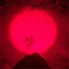 50ピース625nm赤いライトポータブル5w 51 LED赤い懐中電灯静脈視聴者ファインダートーチのための看護師ヘルパー狩猟