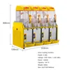 Kommerzielle gefrorene matschige Drei-Behälter-Entsafter-Slush-Fruchtmaschine 6LX4 Schneeschmelzmaschine