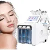 6in1 H2O2 Hydra huid hydrotherapie spa gezichtsmicrodermabrasie machine koude hamer zuurstof Jet Beauty Equipment CE