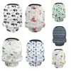 Ins Baby Nursing Cover Stretchy Car Seat Covers Baby Carseat Canopy Privacy Nursing Cover Couverture d'allaitement Multi Use Nursing Scarf