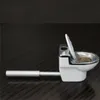 Vente d'usine Vente drôle créative portable Pipe en forme de toilette Pipes métalliques ACCESSOIRES SUMEUX AVEC BOX BOX EMBALLAGE5524087