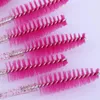 200 pièces brosse à cils en cristal jetable baguettes de Mascara applicateur greffage cils peigne à friser beauté outil de maquillage Eye Lash Brush8391513