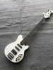 Zeldzaam 8 Strings Elektrische Bas Gitaar Maple Body 24 Frets Chrome Hardware China Made Bass