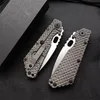 High End Smf Tactical Składany Nóż D2 Drop Point Stone Blade TC4 Titanium Stopu Uchwyt EDC Kieszonkowe Noże EDC