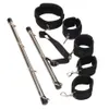 Barre d'épandage en métal Bondage pour menottes sexy menottes de cheville unisexes retenue Bdsm esclave Cosplay Costumes érotiques produits de sexe pour adultes Y7369910