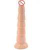 10 pollici super lungo dildo plug anale giocattoli del sesso grande massaggio prostatico annodato butt plug dorato giocattoli del sesso per le donne uomini adulti prodotti
