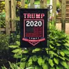 30 * 45cm 트럼프 가든 플래그 Amercia 대통령 캠페인 배너 2020 새로운 디자인은 미국의 위대한 폴리 에스터 플래그 배너 VT1459