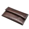 Sac à tabac en cuir Portable Cigarette Rolling Pipe Tobacco Pouch Case Wallet Tip Paper Holder Accessoires pour fumer Sac Portable Cigarette