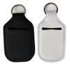 Sanitizer Holder Neoprene Hand Sanitizer Bottle Holder Lipstick Holders Lip Cover Handbag Keychain Printing Chapstick Holder 30ml 9435224