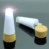 Ny ljus korkformad uppladdningsbar USB-flaskljus, flaska LED-lampa Cork Plug Wine Bottle USB LED Night Light