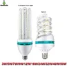 U Form LED Corn Bulb Lampskruv Spiral E27 Energibesparande Lampor LED Lampor för ljuskrona Home Lighting LED-lampa AC85- 265V