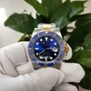 Fashion Mens N Najwyższej Jakości Factory 2836 Ruch 40mm Blue Dial Sapphire Glass Dwa Tone Gold Automatic High Quality Mens Watch Watches