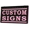 LS0002 Custom Your Signs 3D-gravure LED-lichtbord Groothandel Retail