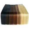 DHGATE Partihandel Dubbeldragen osynlig tejp Remy Hair Extensions Tape i mänskliga hårförlängningar 14 16 18 20 22 24 26in 100g / 40piece