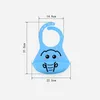 Poche en silicone bavoir bébé réglable bébé bavoirs en silicone dessin animé imprimé nourrissons étanche déjeuner bavoir nouveau-né alimentation burp tabliers M2606