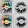 8D 25mm 27mm Mink Eyelashes Dramatic Long Mink Lashes Makeup Full Strip Lashes False Eyelashes Mink Eyelashes