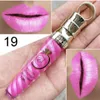 2020 Novo CMAADU 20 Cor Tubo Tubo de Torneira Cabeça Metal Metal Percolescent Batom Batom Lip Gloss Cosméticos Compõem Frost LipGloss