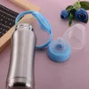 240ml Sippy Cup Stainless Steel Babyflaska Bärbara Barn Muggar Dubbelvägg Vakuum Isolerad Feeding Nursing Bottle Milk Bottle KKA8105