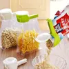 New Seal Pour Food Storage Bag Clip Snack Sealing Clip Keeping Fresh Sealer Clamp Plastic Helper Food Saver Travel Kitchen Tools