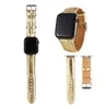 Watch Band progettista di lusso della fascia del cuoio loop cinghia per Apple Watch 4 3 2 1 38 millimetri di pelle 40mm per iWatch 5 44 millimetri 42 millimetri Bracciale