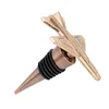 50pcslot airplane Wine Stopper plane Bottle Stopper Wine Cork Bottle Plug Gift Bar Wine Accessories5223034