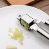 Stainless Steel Garlic Press Crush Device Kitchen Cooking Tool Hand Presser Crusher Ginger Squeezer Slicer Masher Garlic Presses